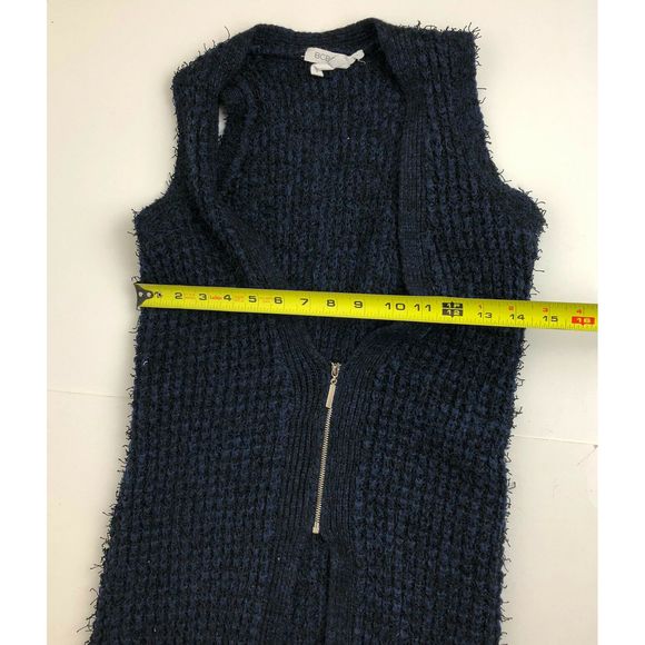 bcbgeneration Long Knitted Vest Sweater - Picture 6 of 6